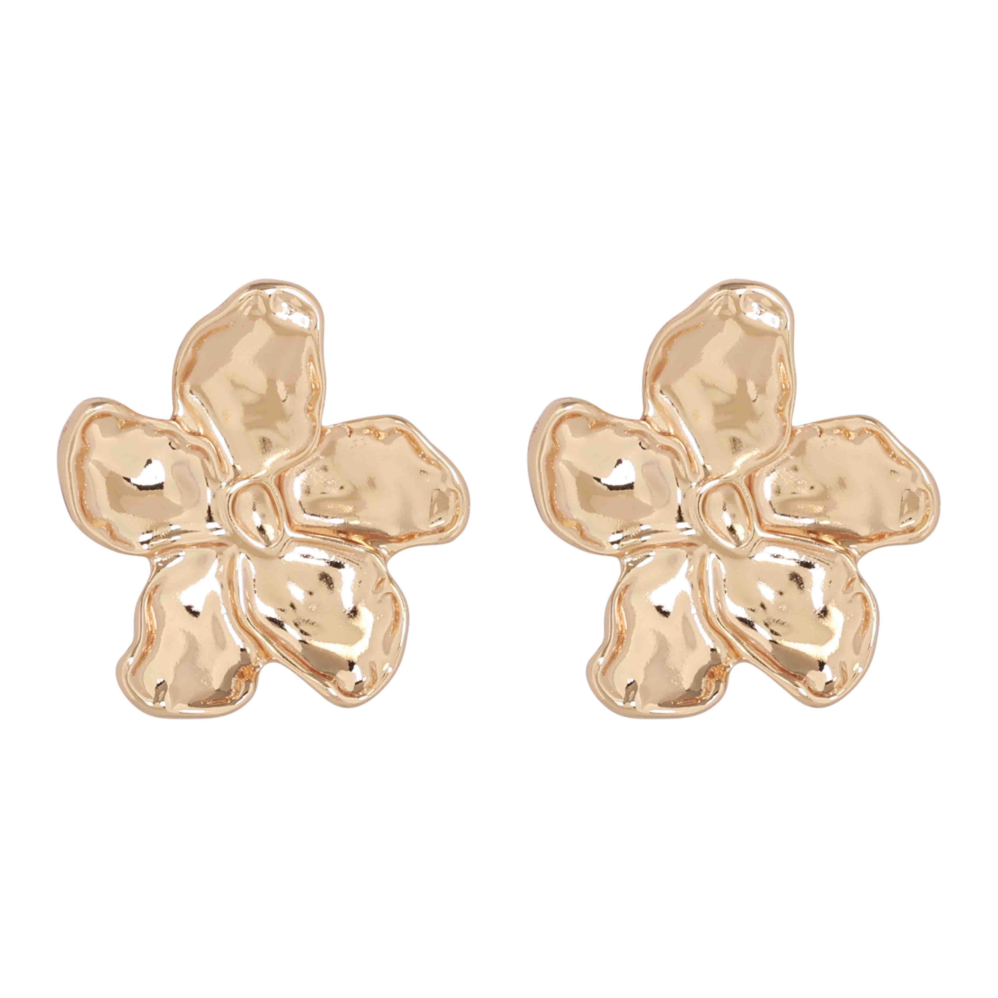 Chunky Flower Statement Earring