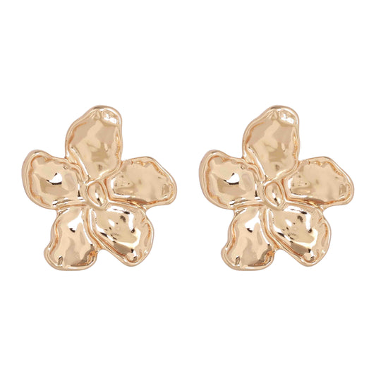Chunky Flower Statement Earring