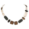 Chunky Stones Fashion Necklace 40cm