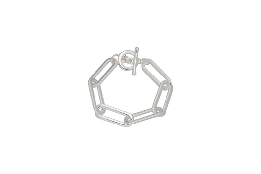 Fashion Paper Clip Chain Bracelet