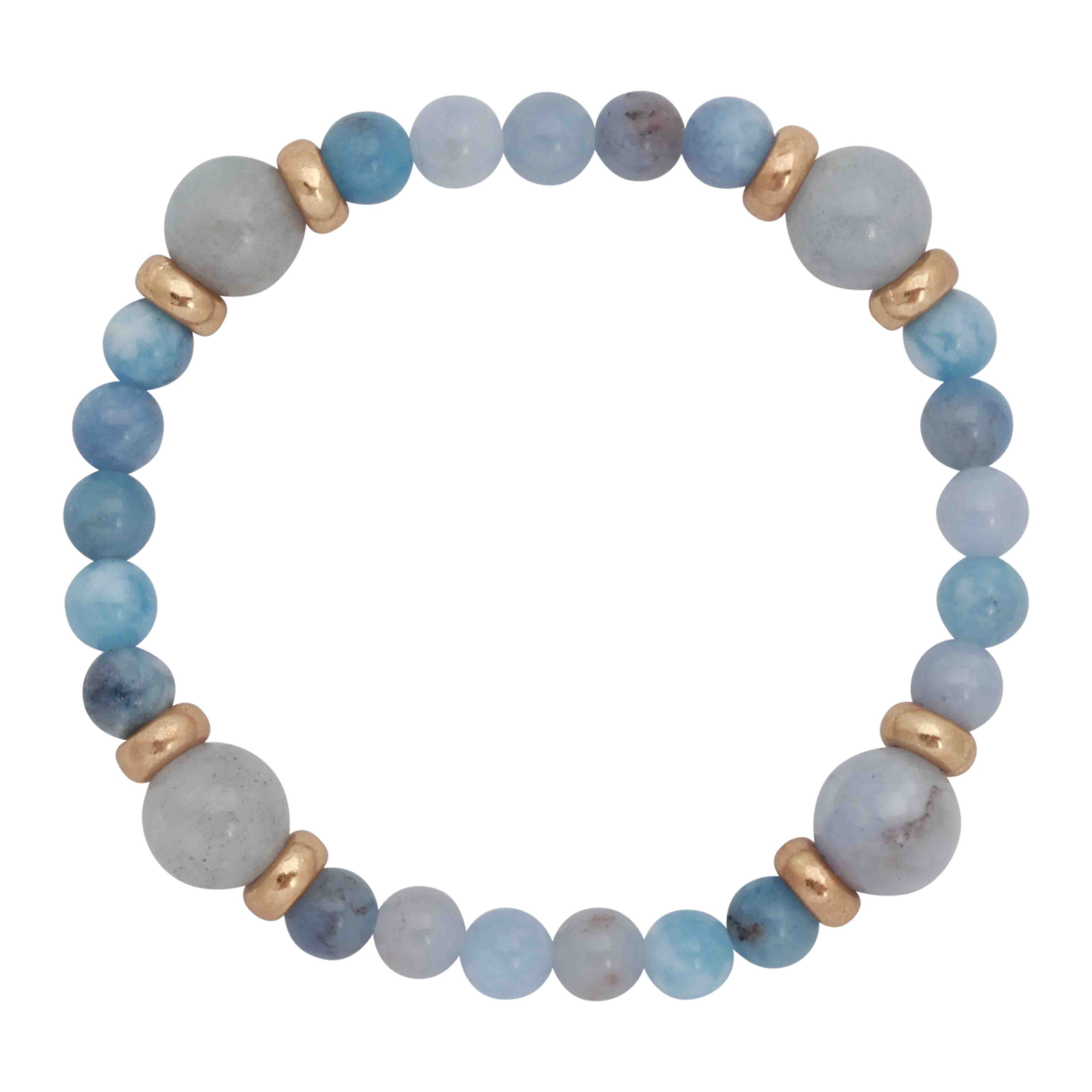 Triple Beaded Studio Bracelet 20cm