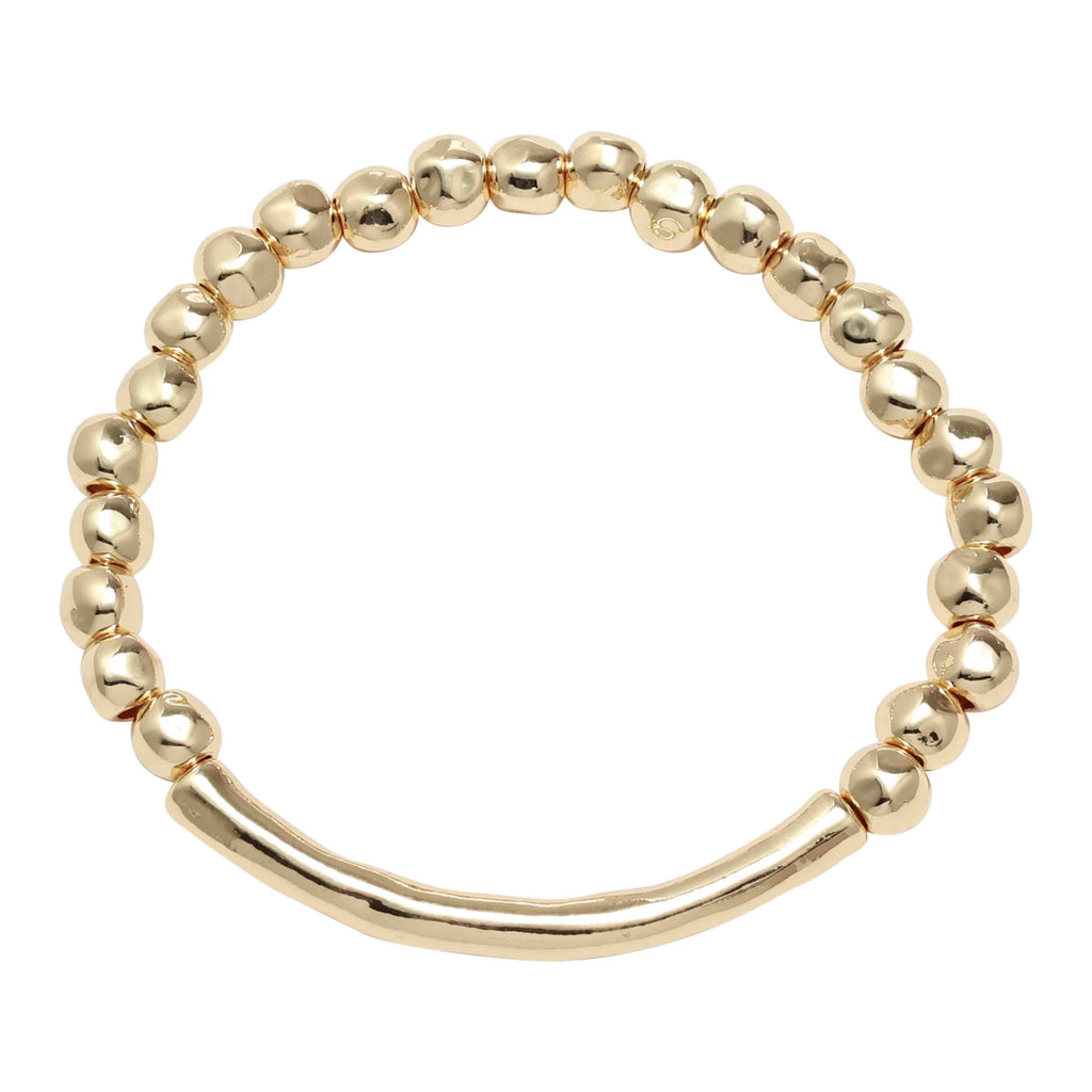 Elastic Beaded Fashion Bracelet