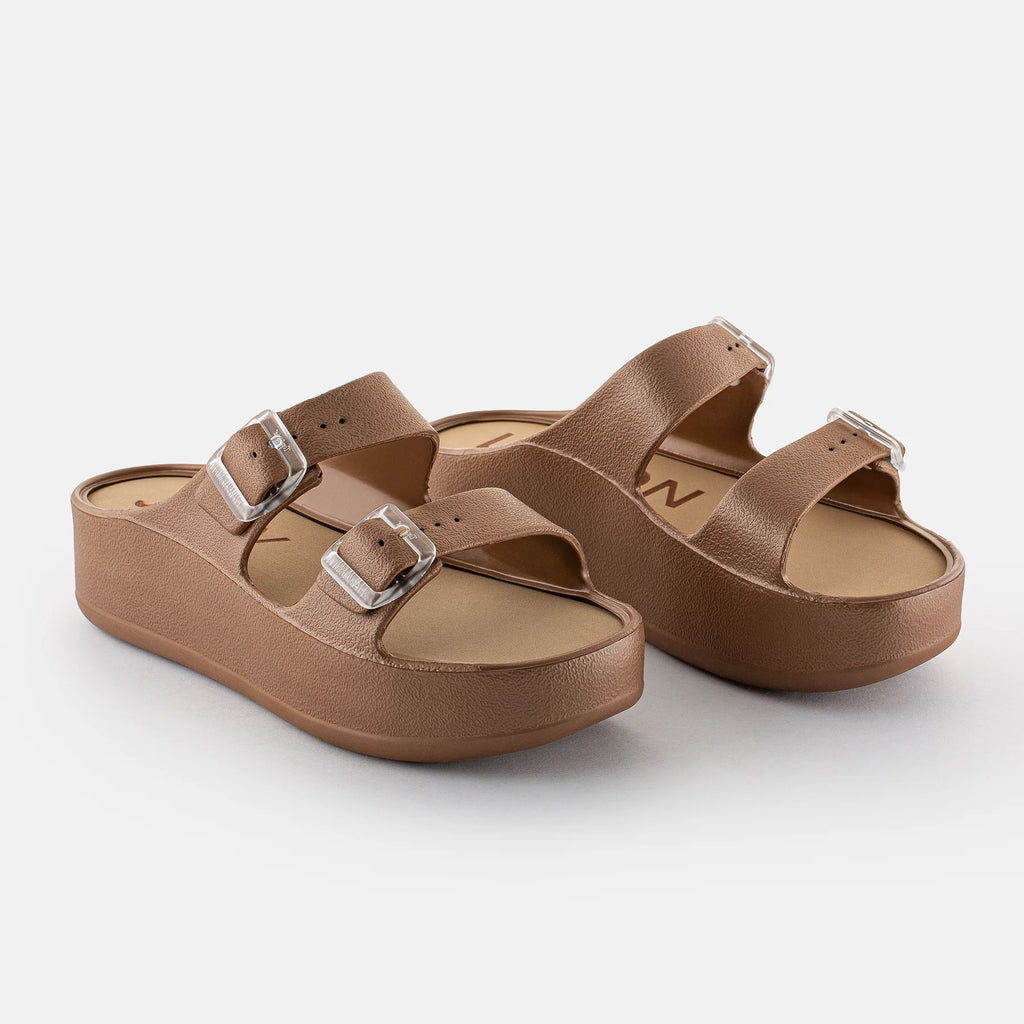 Fenix Platform Sandals with Buckles