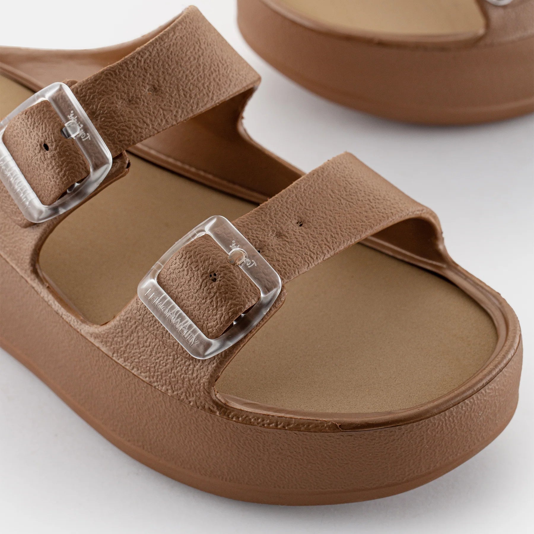 Fenix Platform Sandals with Buckles