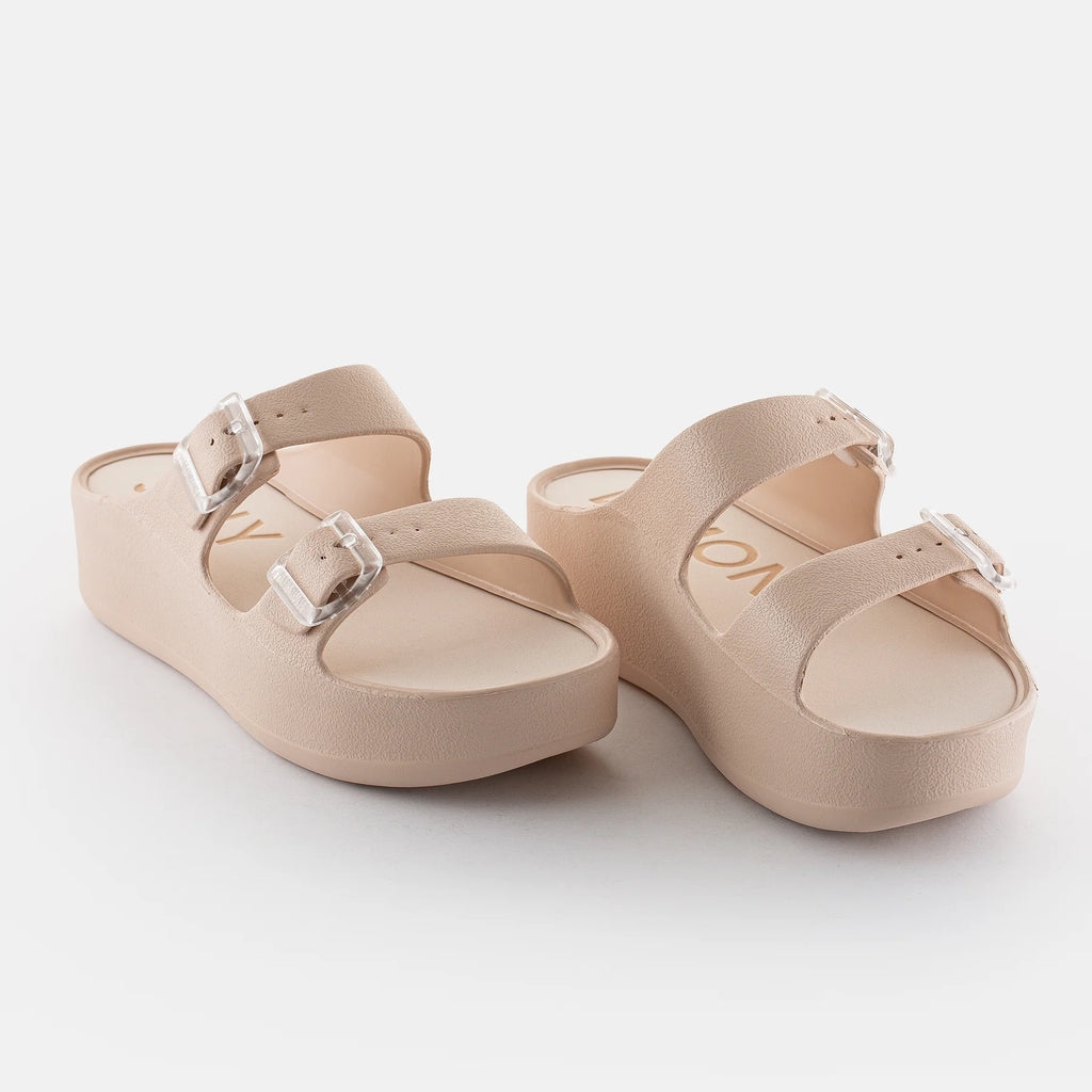 Fenix Platform Sandals with Buckles