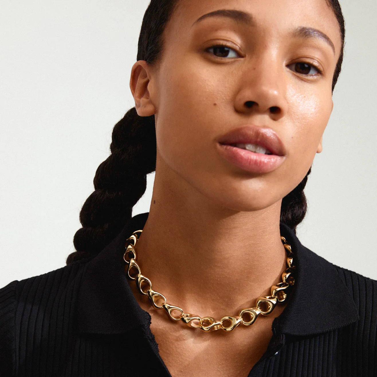 Dune Recycled Chunky Links Necklace