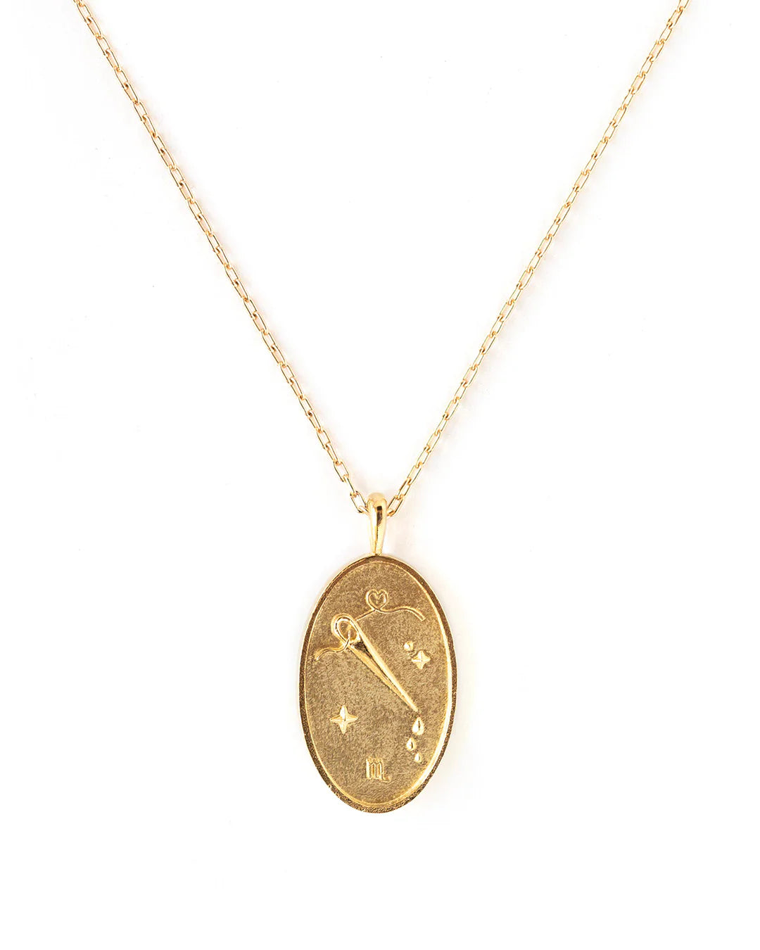 Zodiac Medallion Necklace