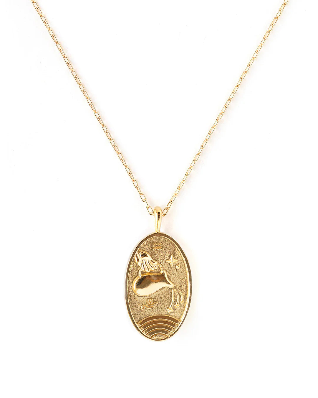 Zodiac Medallion Necklace