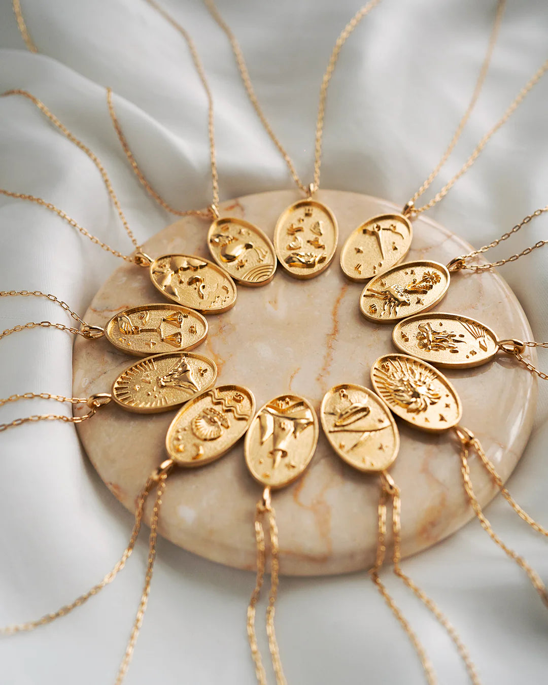 Zodiac Medallion Necklace