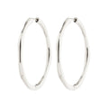 Haze Sculptural Large Hoop Earrings