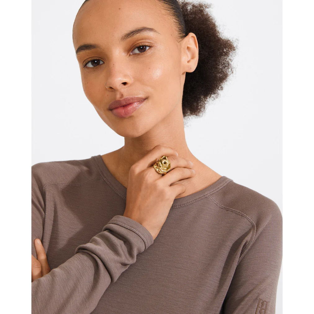 Inner Rose Adjustable Ring