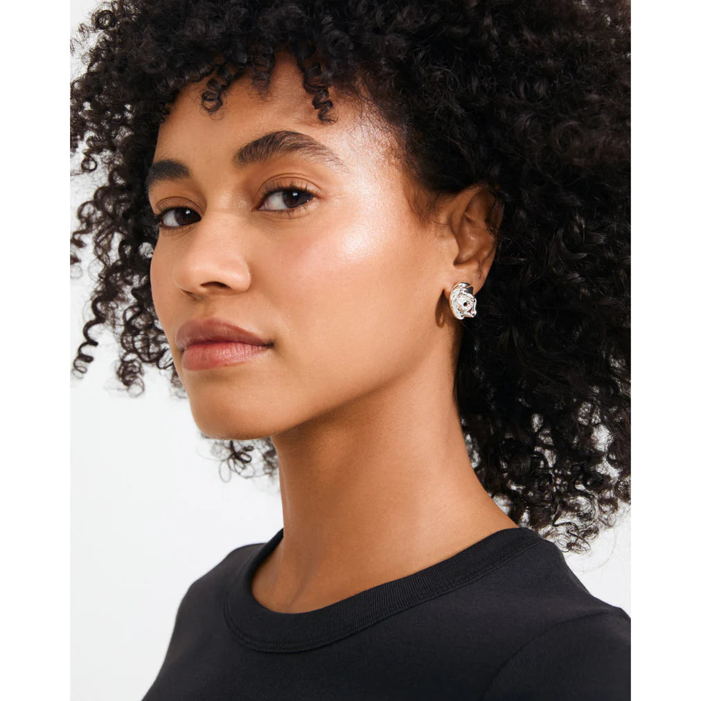 Inner Rose Stud Earrings