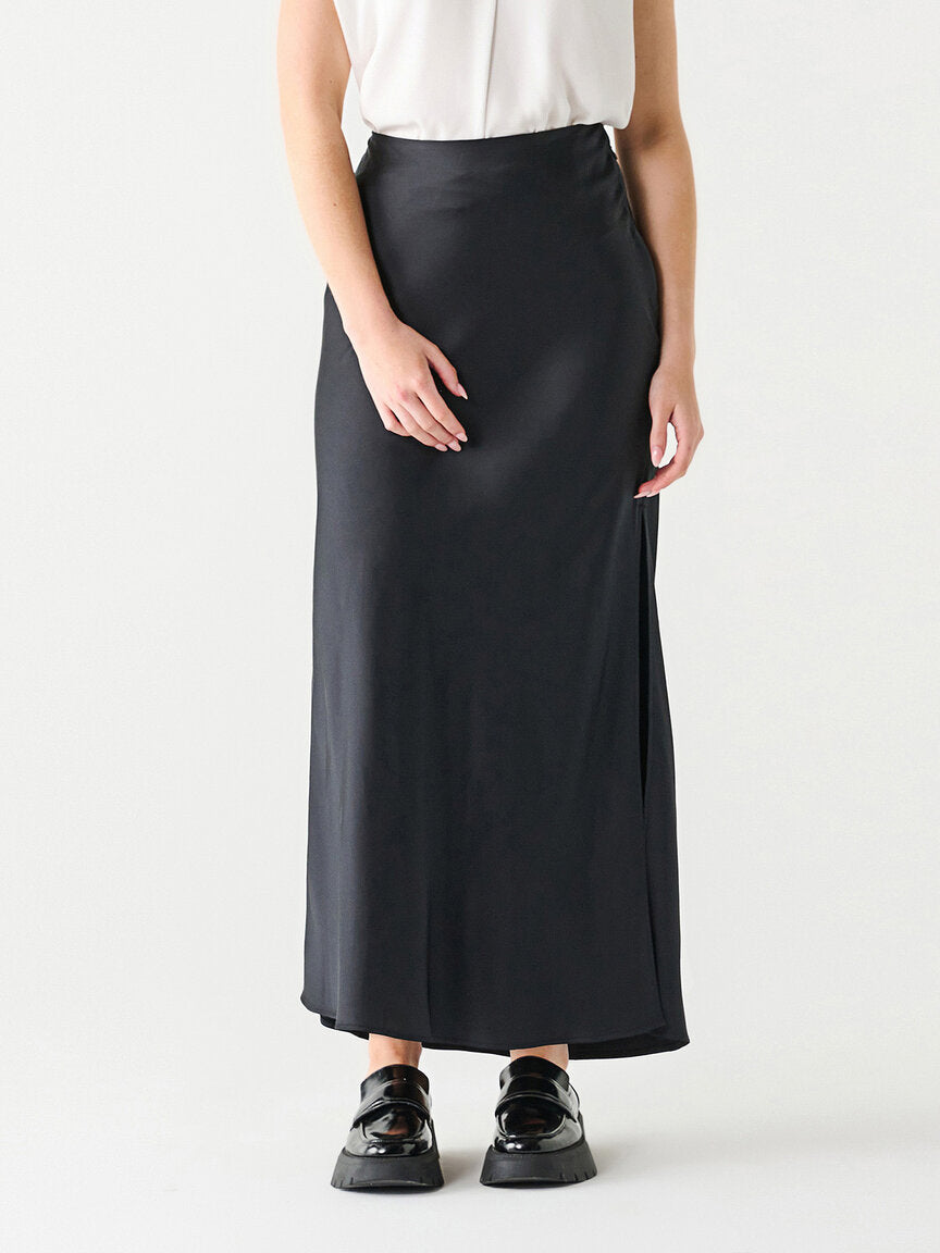 Satin Maxi Skirt