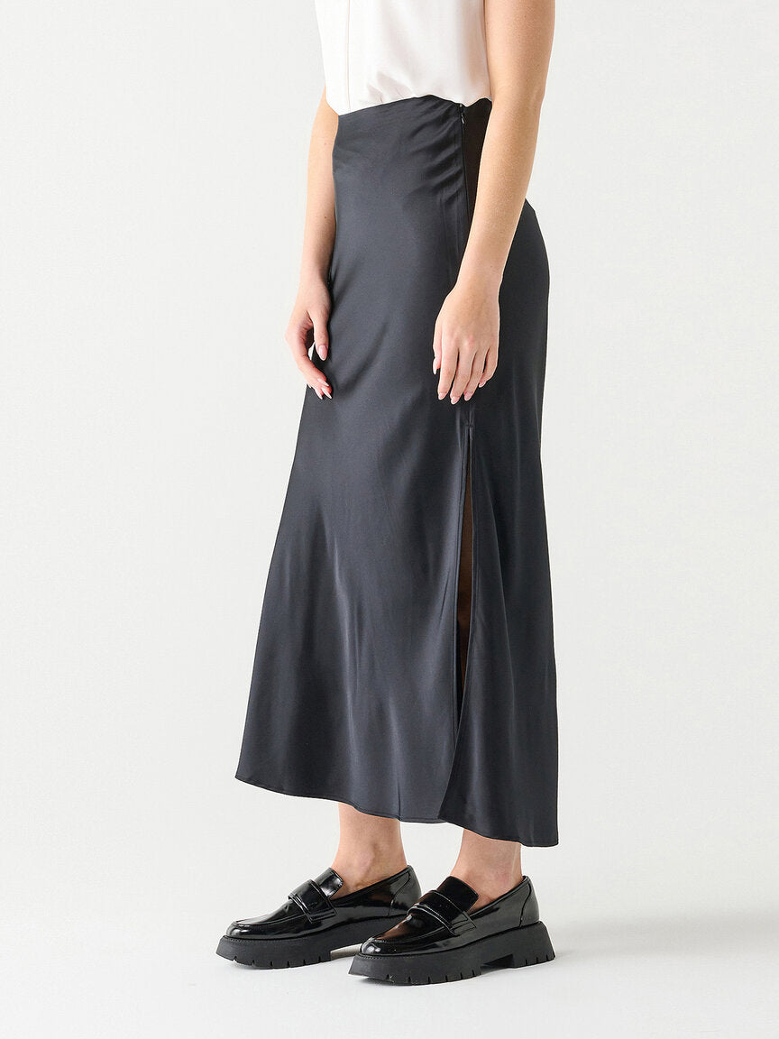 Satin Maxi Skirt