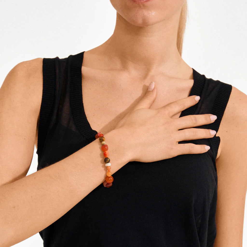 Iris Semi-Precious Stones Bracelet