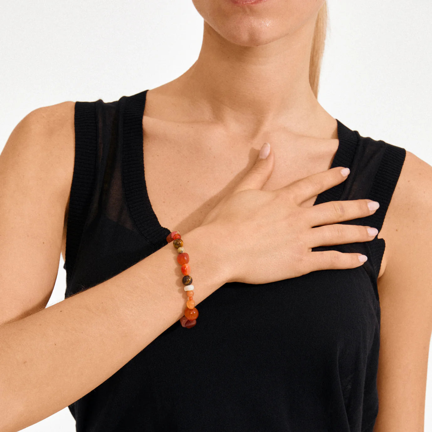 Iris Semi-Precious Stones Bracelet