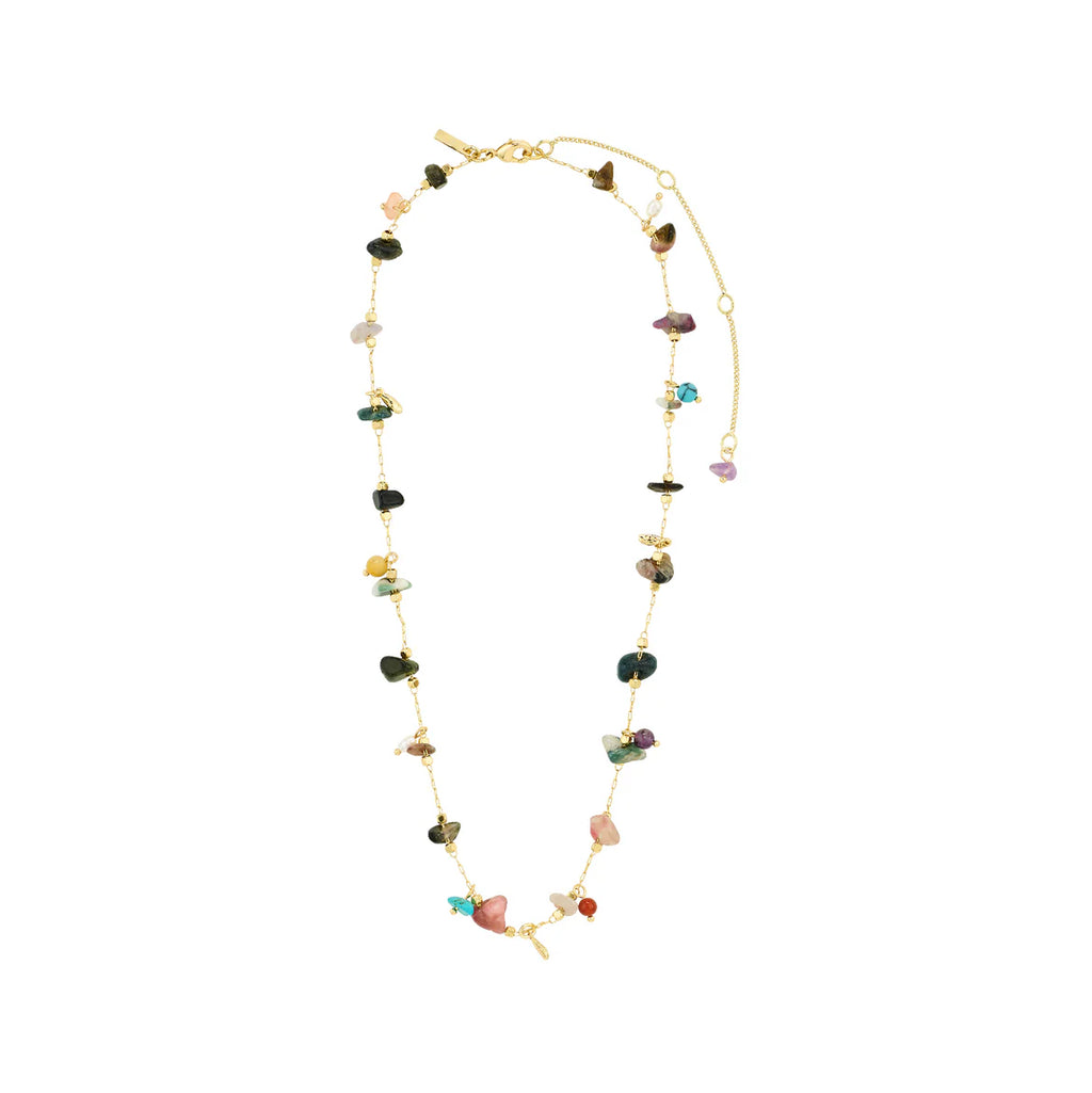 Here Semi-Precious Stones Necklace