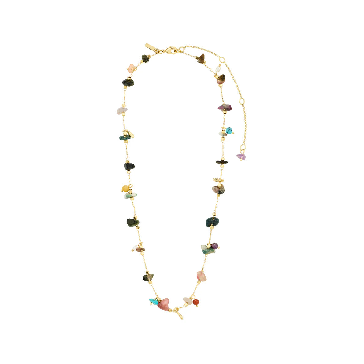 Here Semi-Precious Stones Necklace