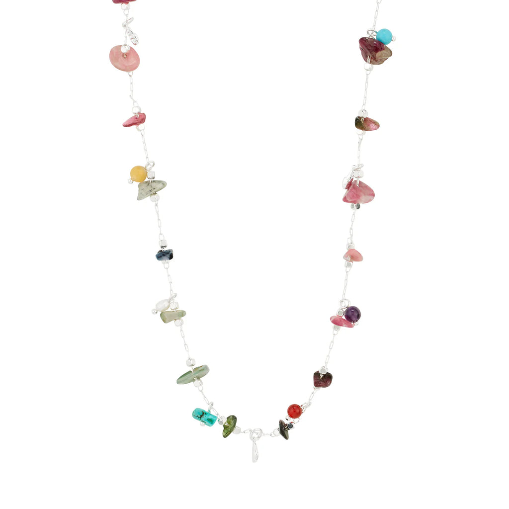 Here Semi-Precious Stones Necklace