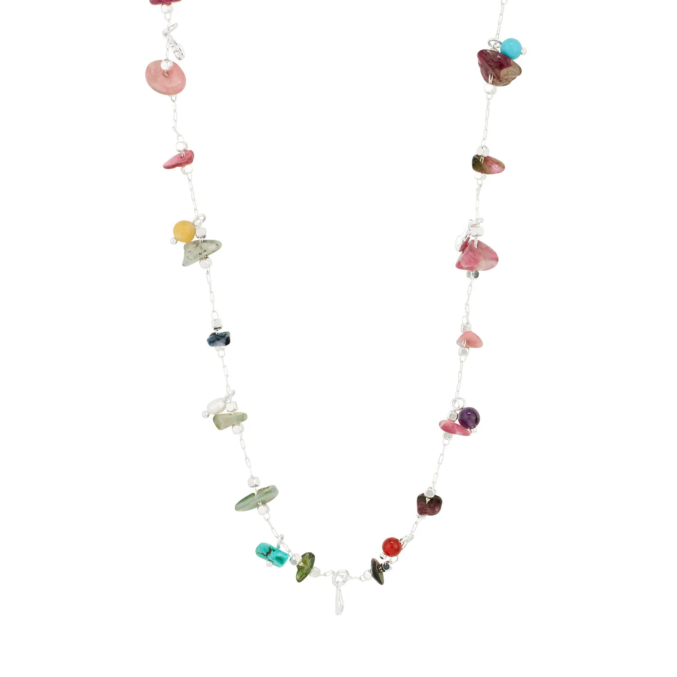 Here Semi-Precious Stones Necklace