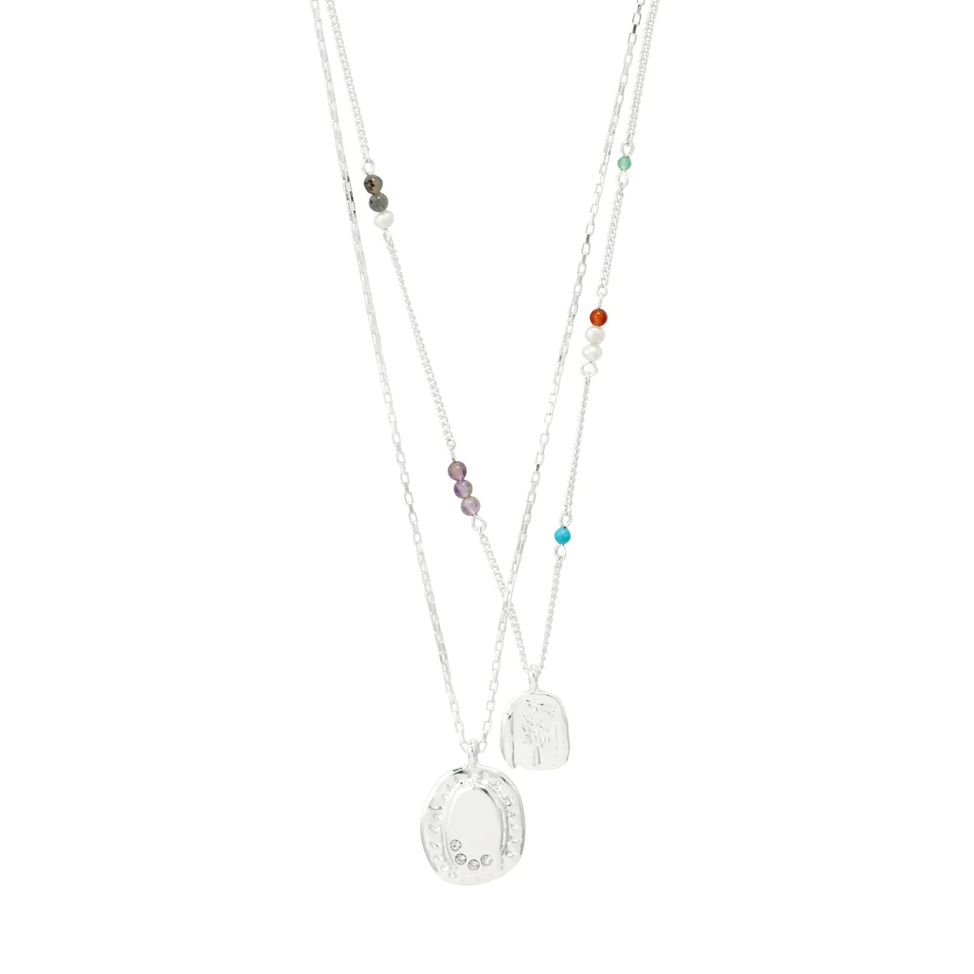 Here 2-in-1 Semi-Precious Stone & Pearl Necklace