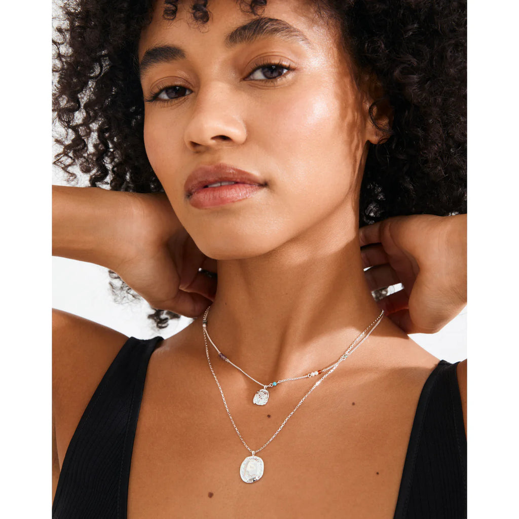 Here 2-in-1 Semi-Precious Stone & Pearl Necklace