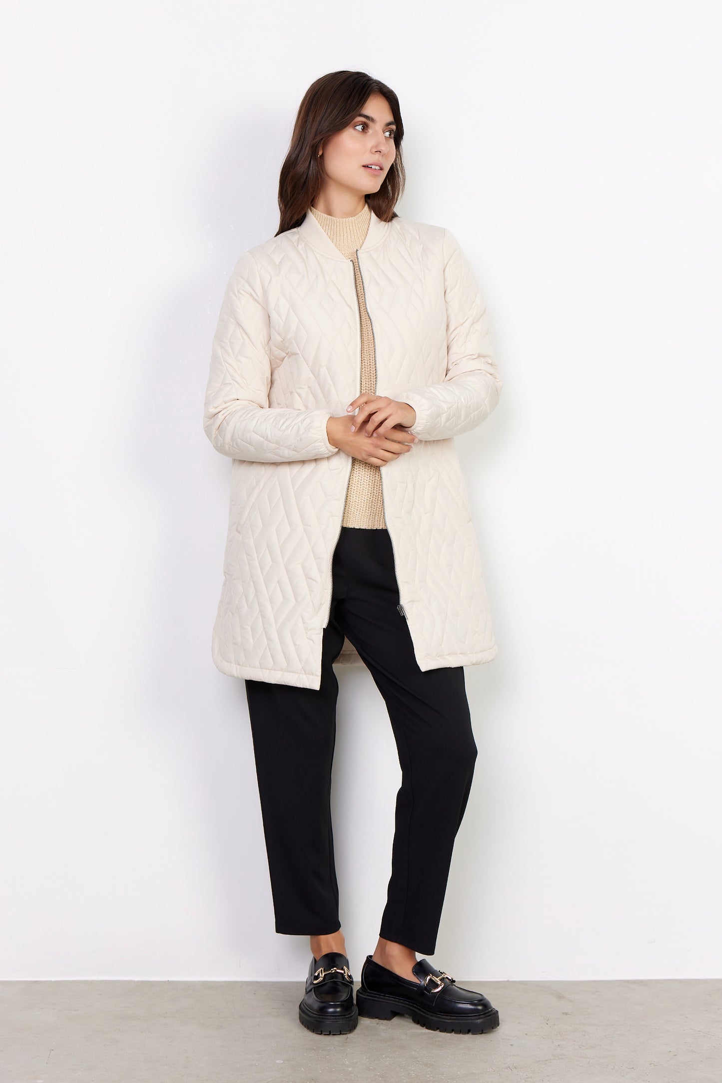 Fenya Long Quilted Jacket