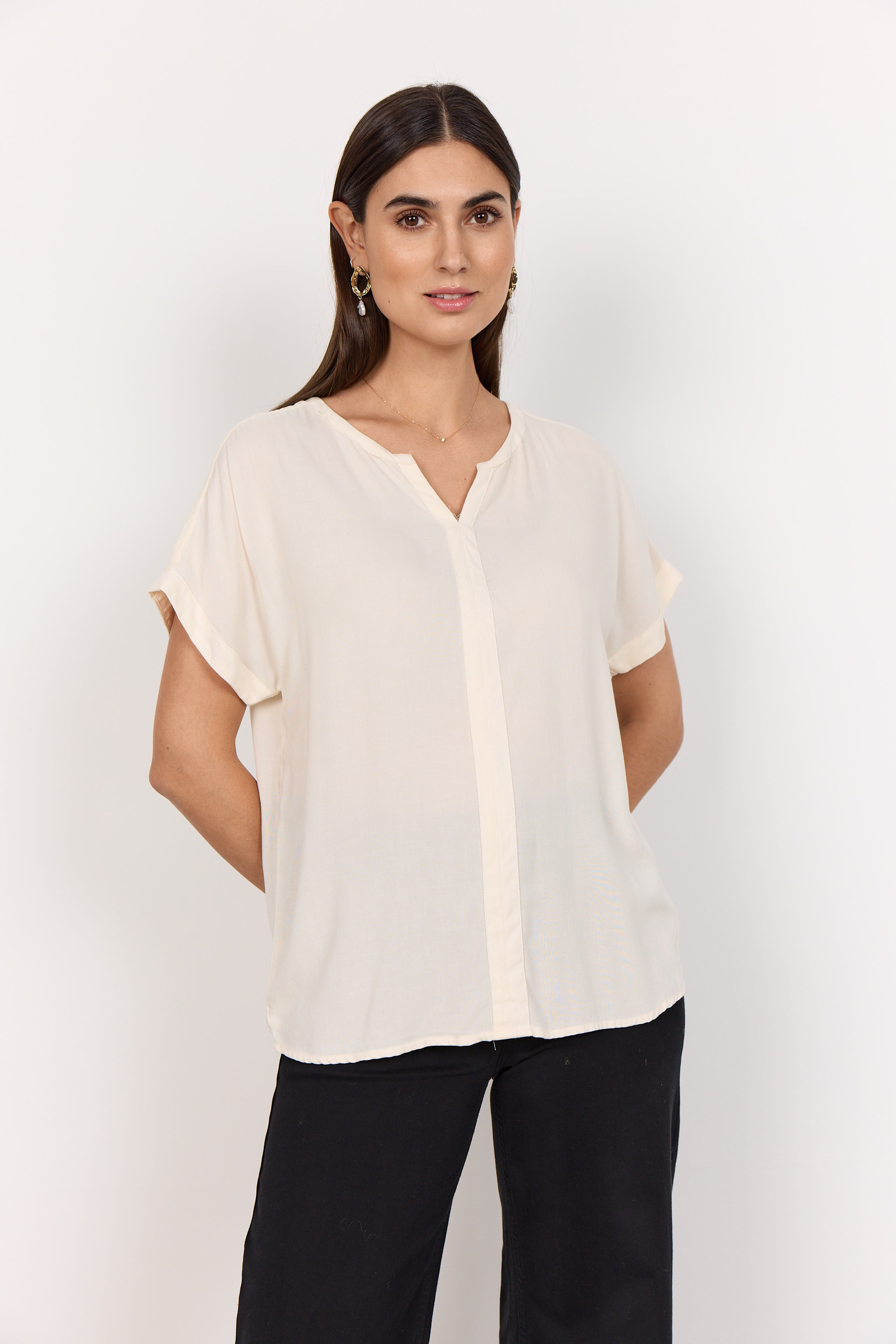Radia Placket Detail T-Shirt