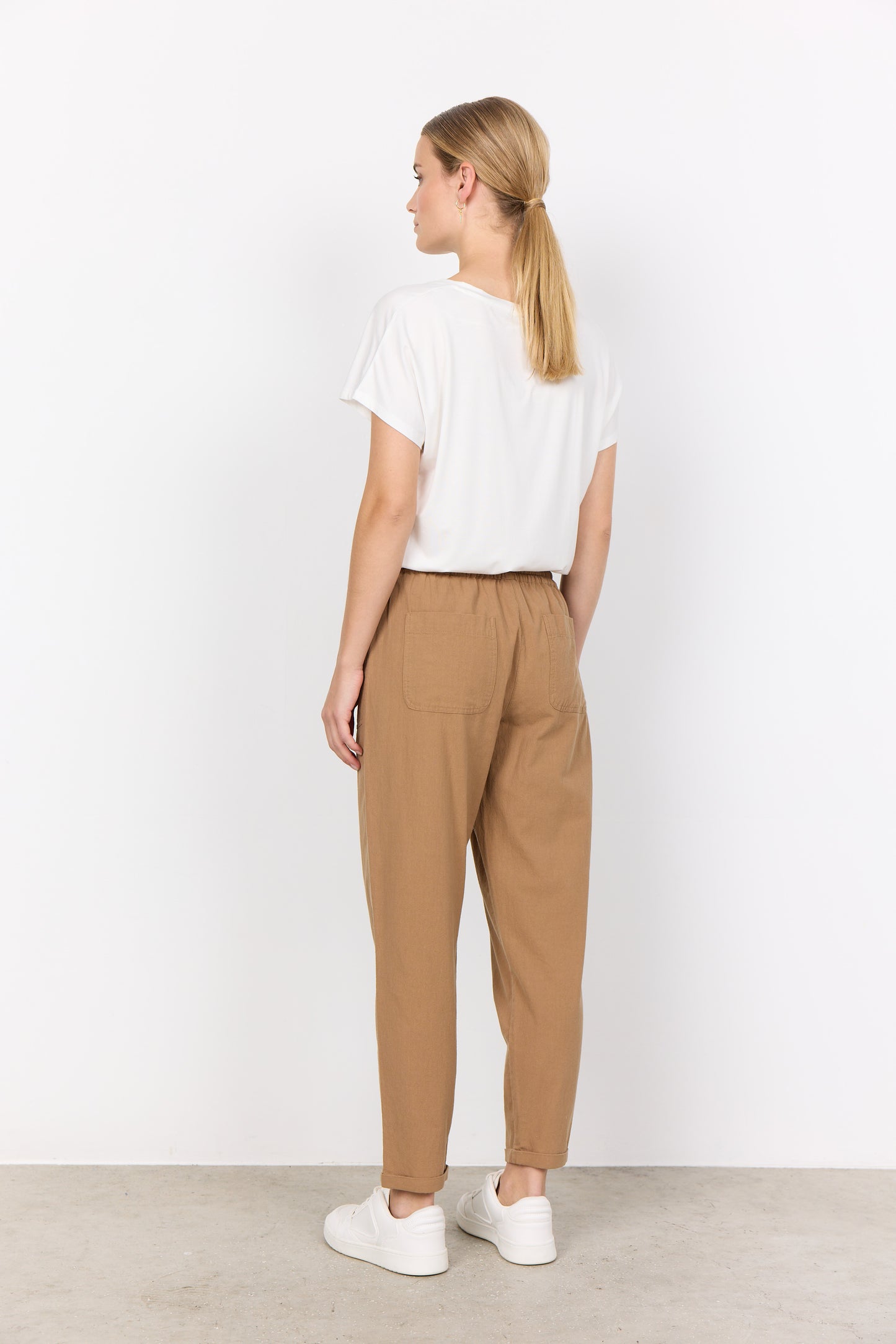 Cissie Drawstring Cotton Pants