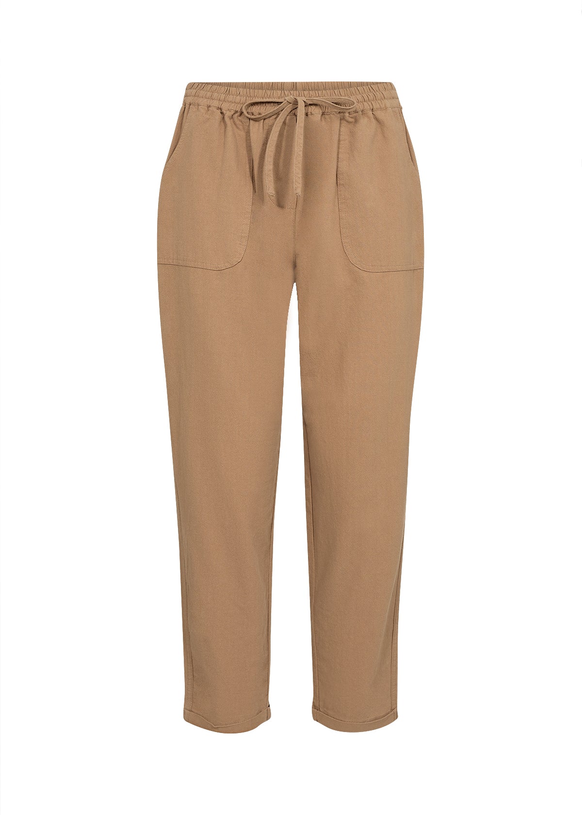Cissie Drawstring Cotton Pants