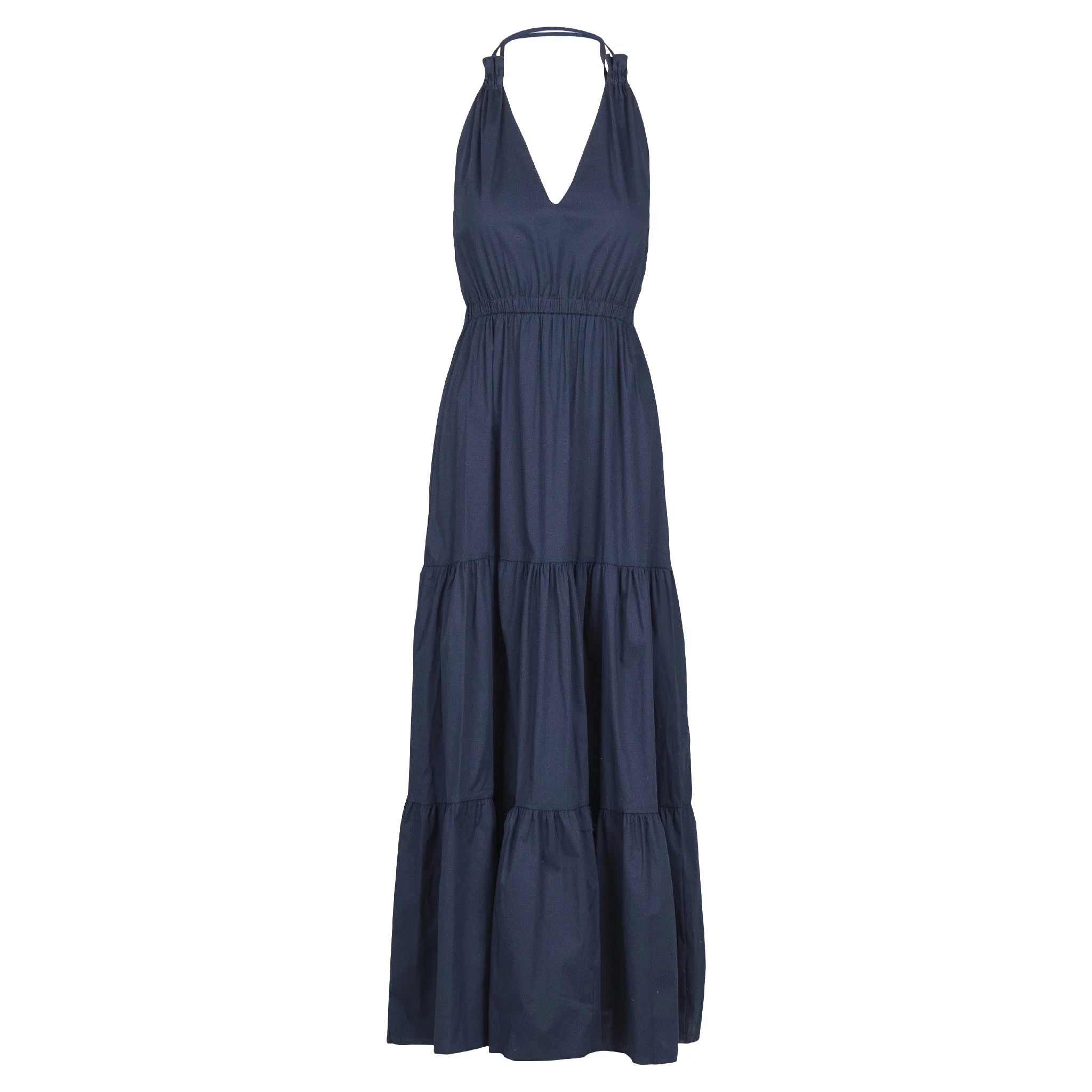 Wander Halter Midi Dress