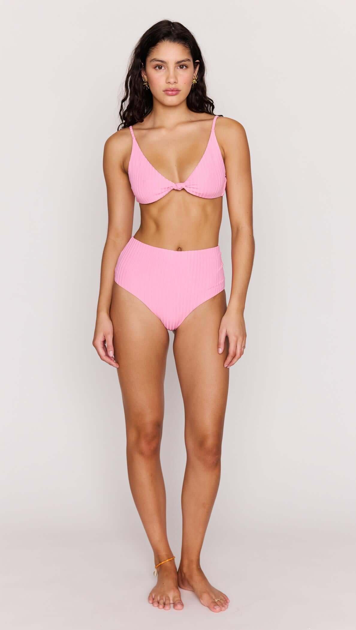 Gigi High Waisted Bikini Bottom