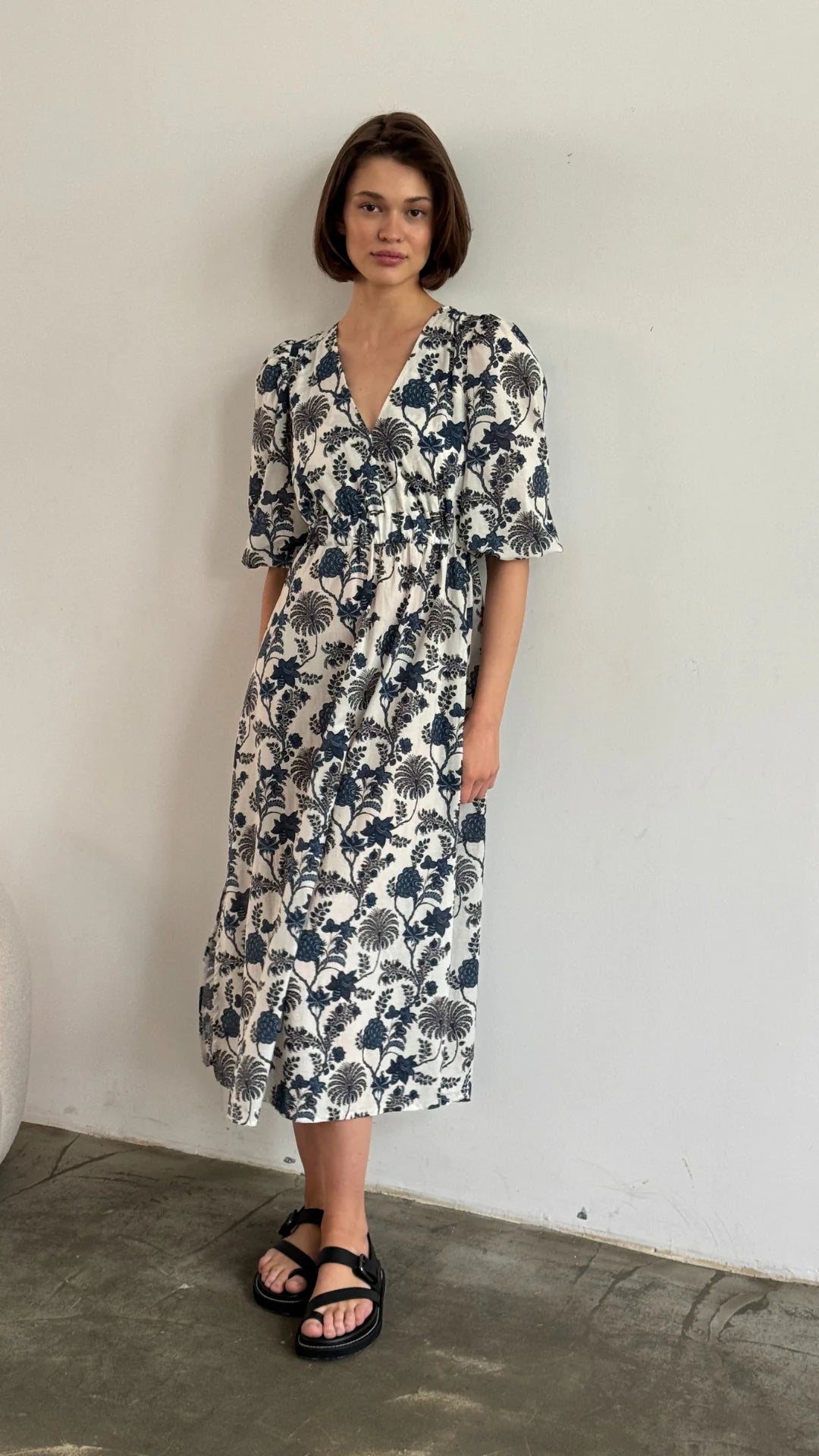 Brooke Print Dress