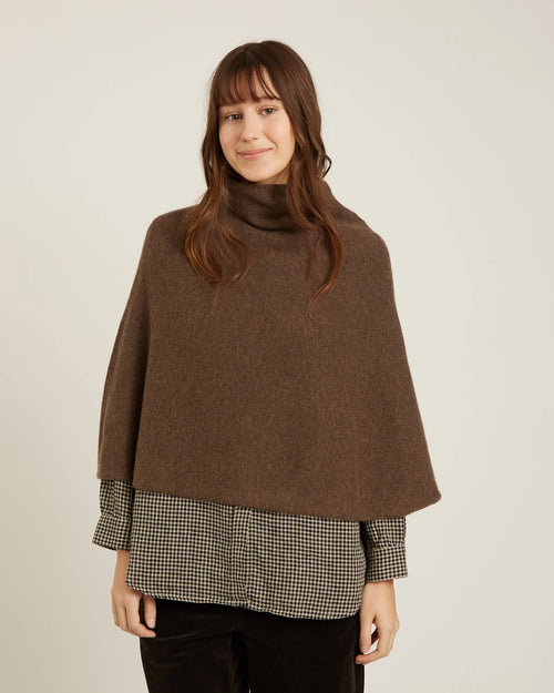 Carla Wool & Cashmere Poncho