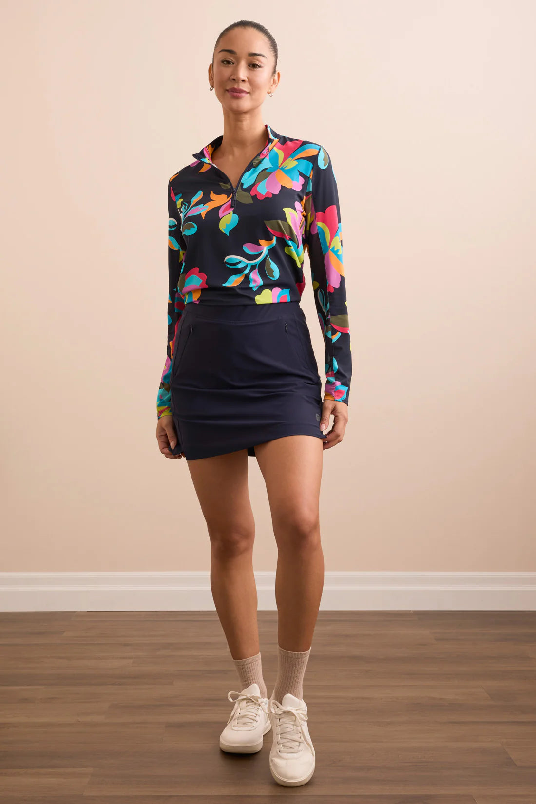4-Way Stretch Pull-On Straight Skort