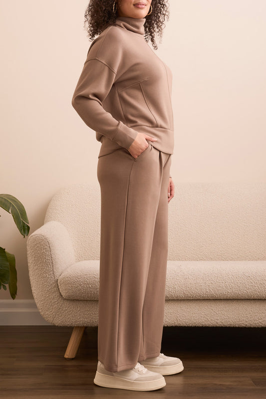 Techno Lux Funnel Neck Sweater