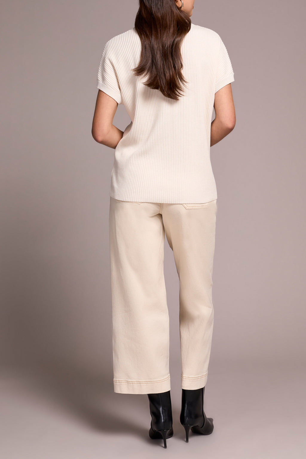 Short Sleeve Dolman Sweater