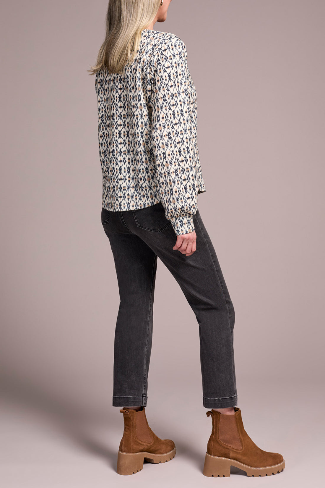 Long Sleeve Crew Neck Top