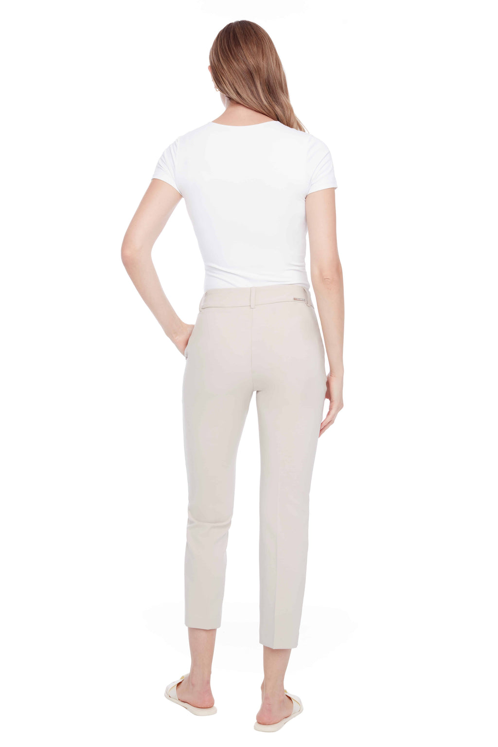 Chloe Solid Cigarette Pant