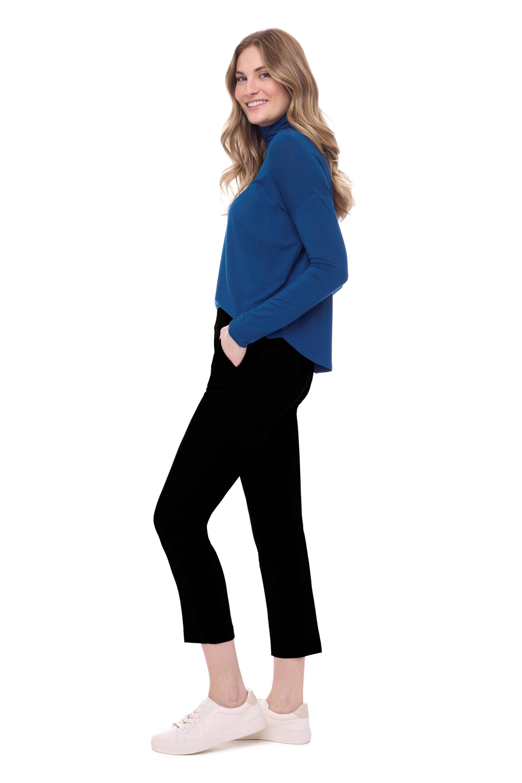 Chloe Solid Cigarette Pant