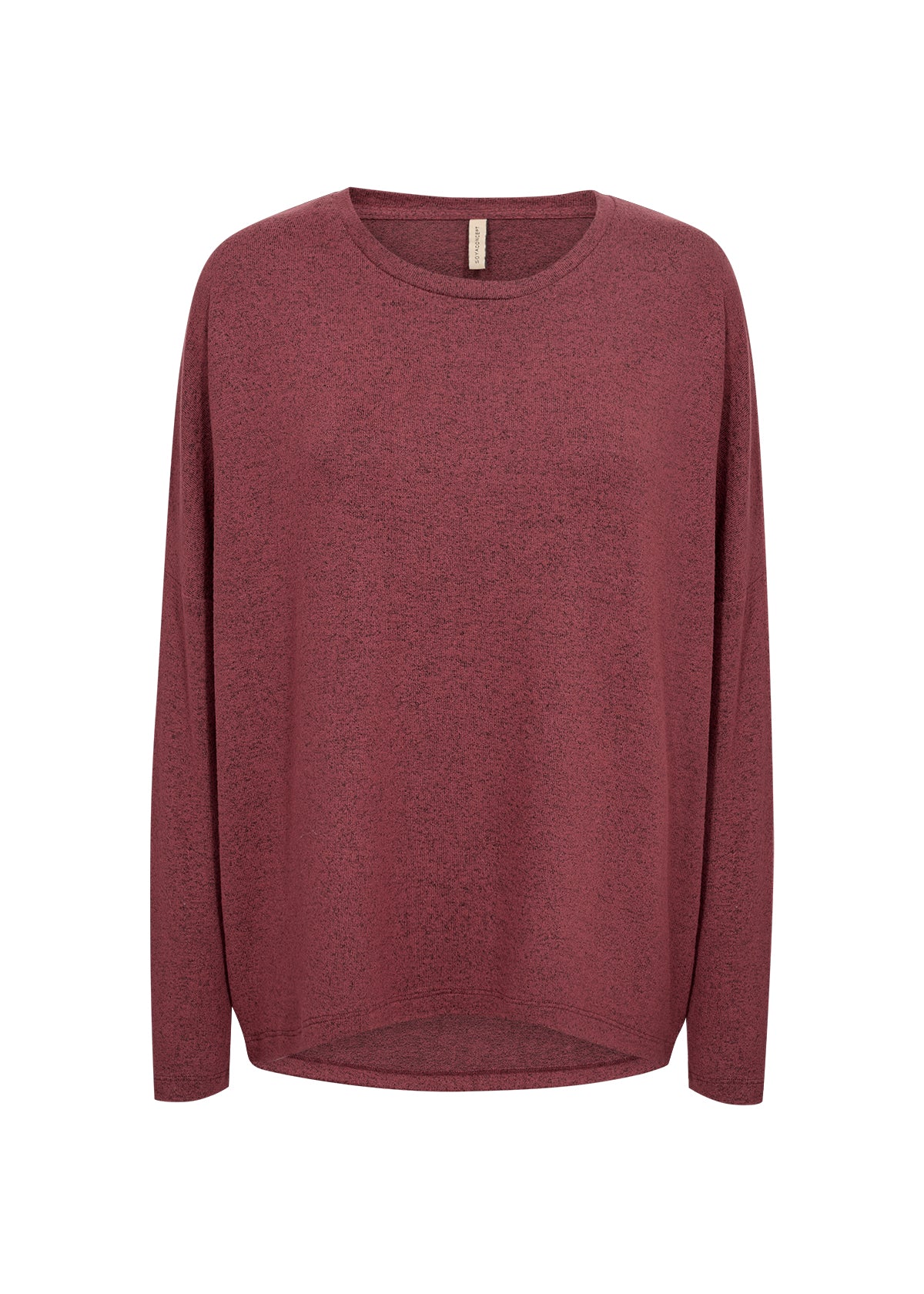 Biara Round Neck Long Sleeve Shirt