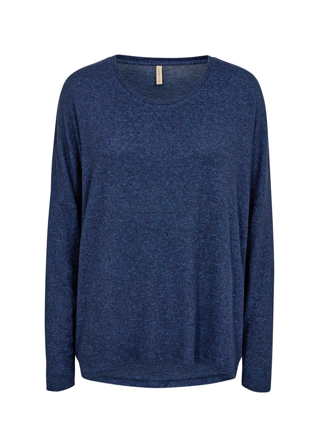 Biara Round Neck Long Sleeve Shirt
