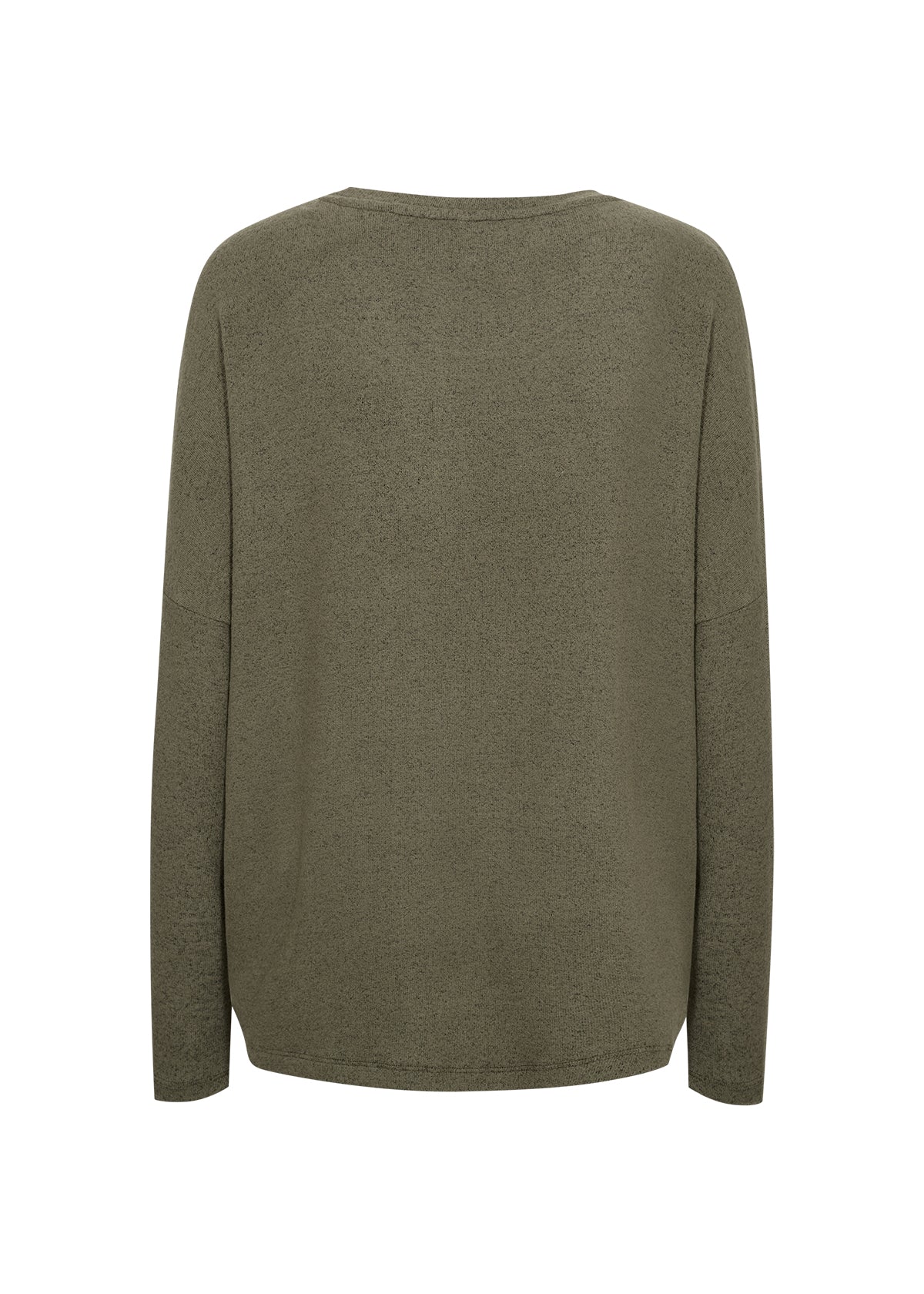 Biara Round Neck Long Sleeve Shirt