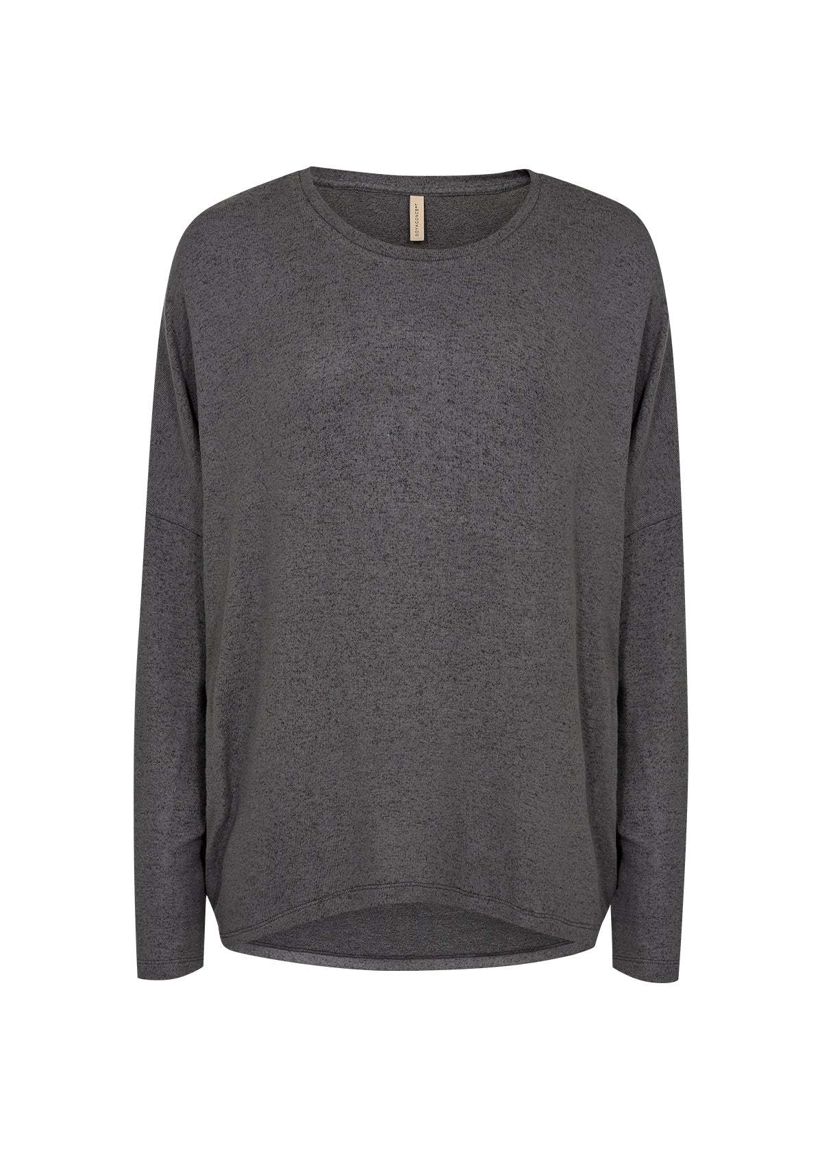 Biara Round Neck Long Sleeve Shirt