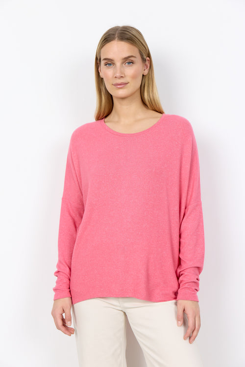 Biara Round Neck Long Sleeve Shirt
