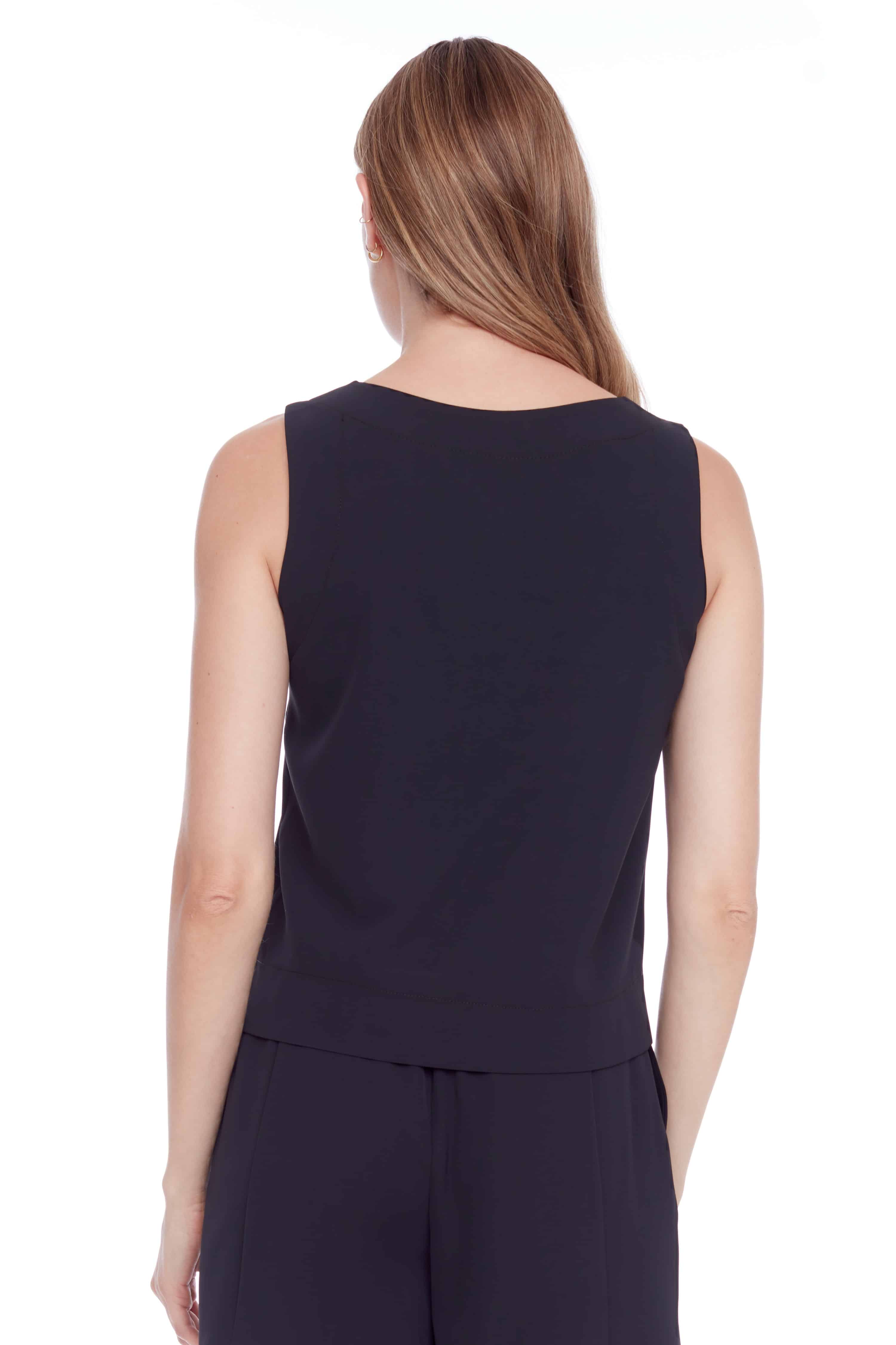 Gianna Solid Vegan Silk Tank