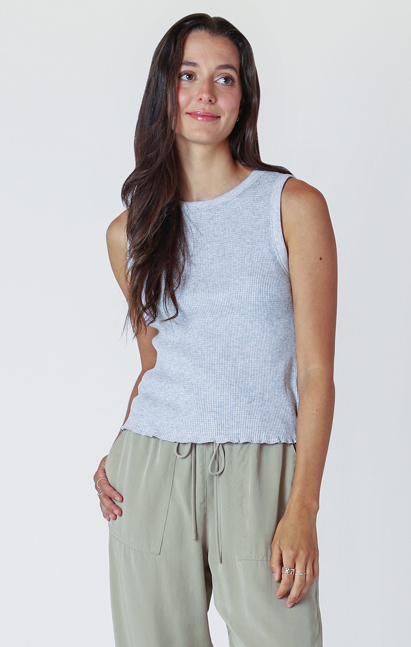 Waffle Knit Tank