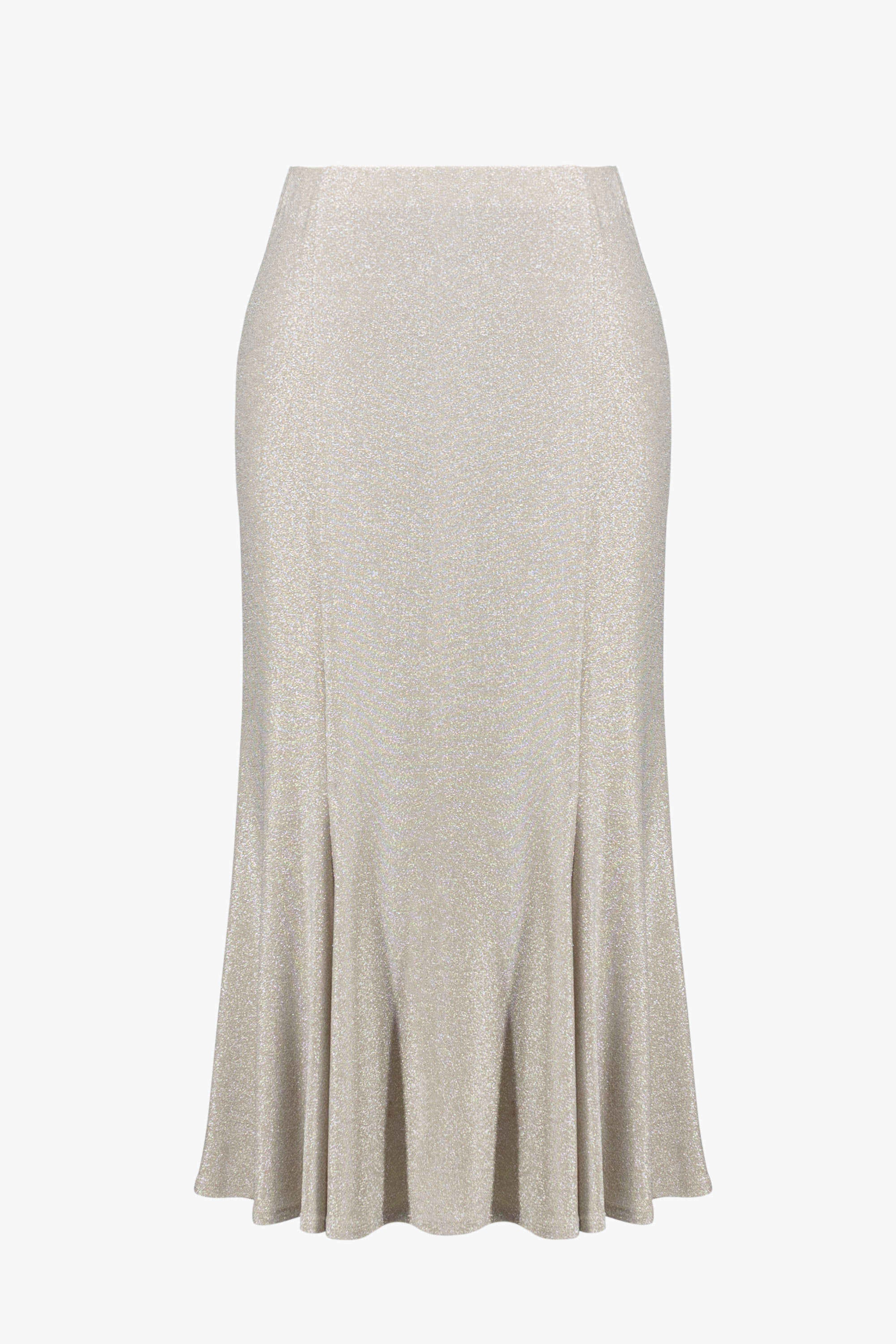 Sparkle Knit Trumpet Skirt