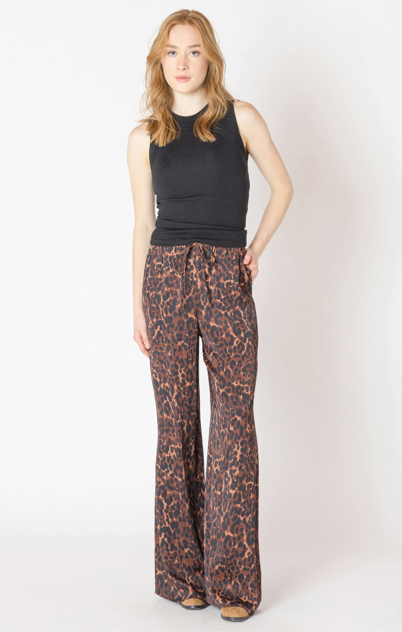 Printed Flowy Pant