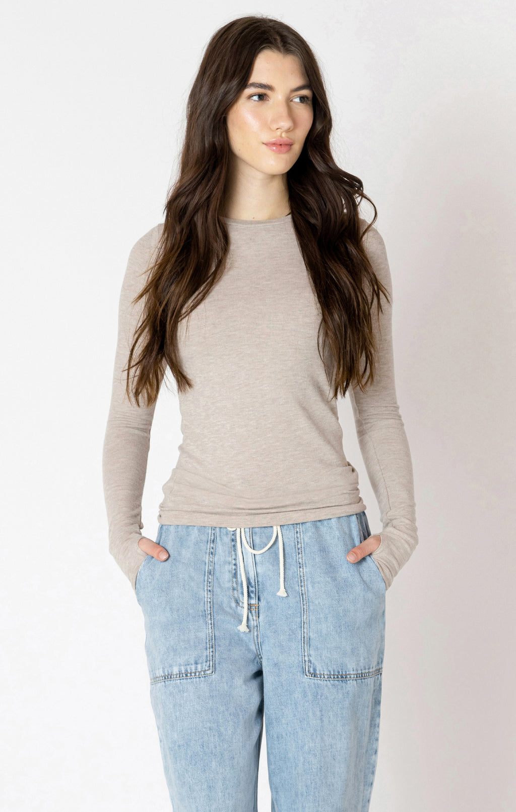 Brushed Crewneck Tee